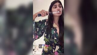 Mia Khalifa's Shower Scene from OnlyFans Leaked